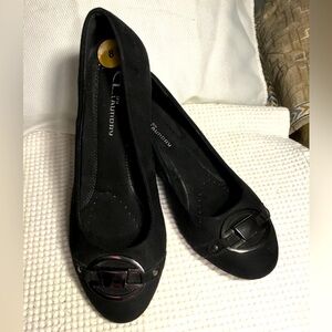 Chinese Laundry Women’s Wedge Flat Shoes Black Size 8